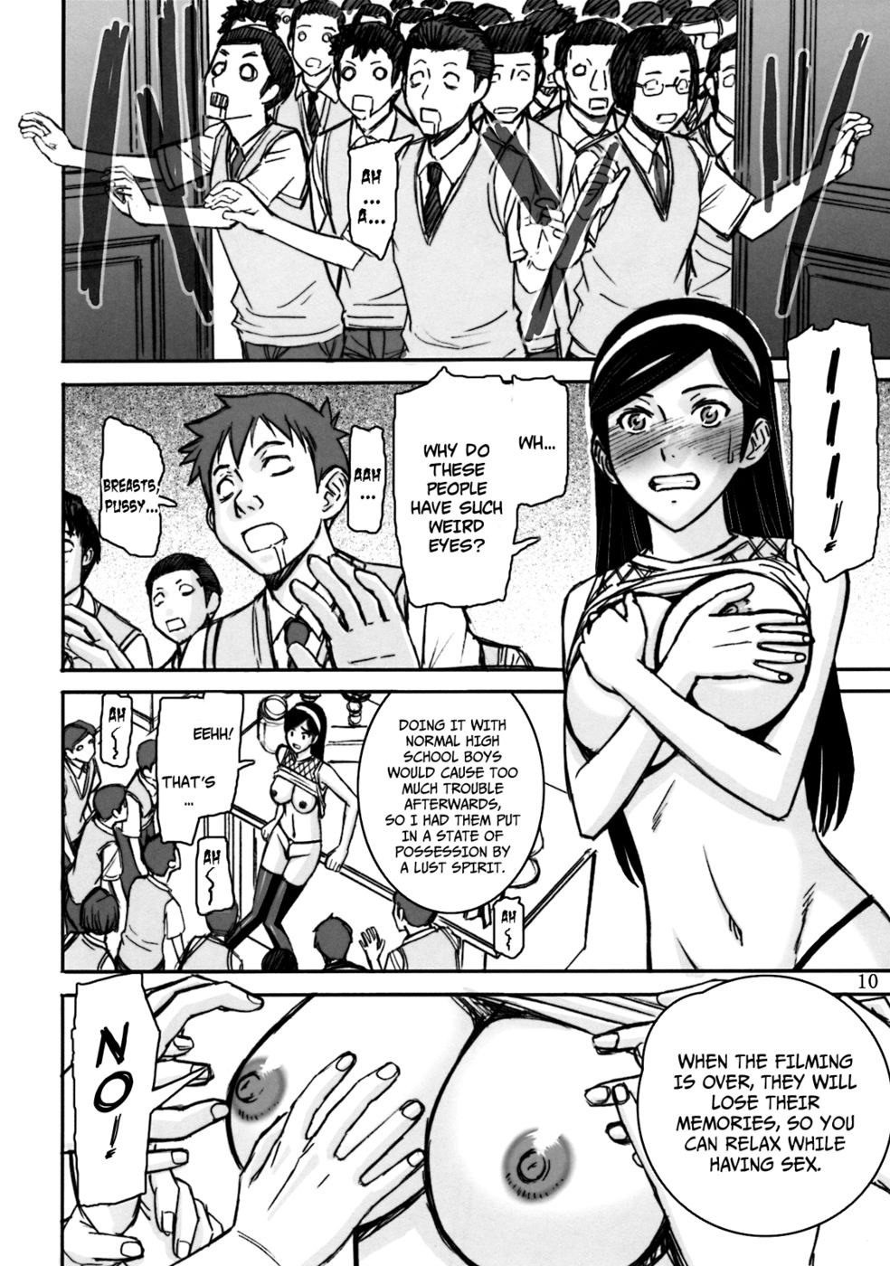 Hentai Manga Comic-Waldstein Academy's Current Headmistress Kumashiro Maya's Shocking Debut !-Read-10